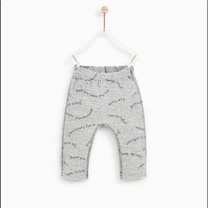 Zara Baby 👖 Reversible print pants